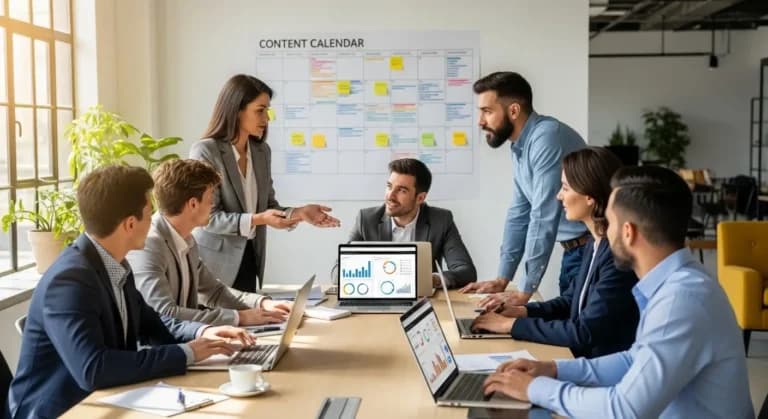 marketing team presentation