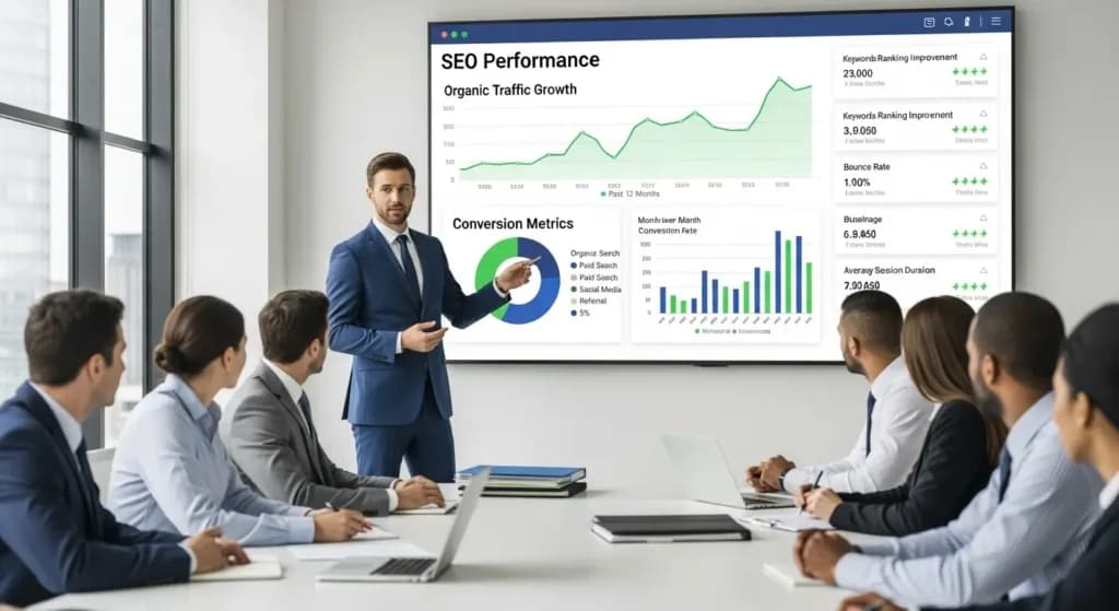 Client presentation SEO performance